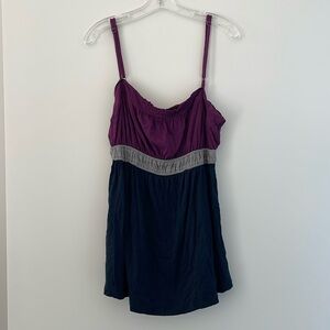 Liz Lange for Target | colorblock tank (maternity friendly)